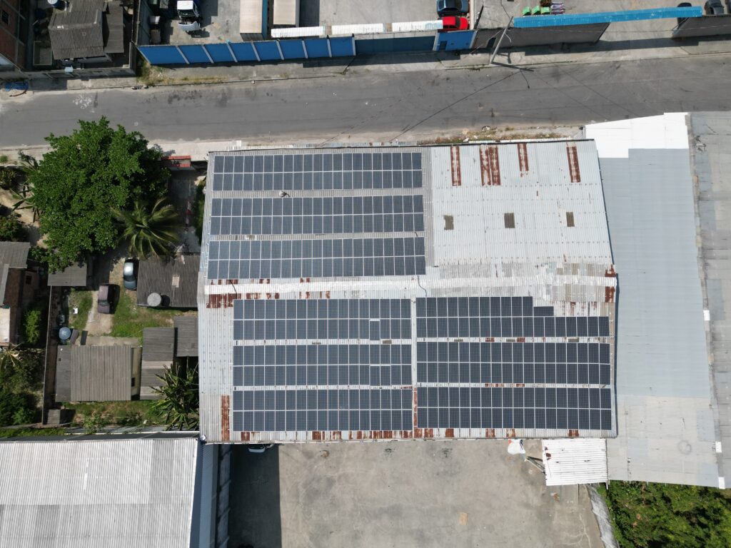 Usina solar fotovoltaica UFV KWP 02 da KWP Energia Solar no Rio de Janeiro