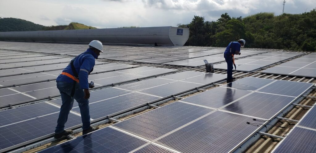 Usina solar fotovoltaica UFV KWP 01 da KWP Energia Solar no Rio de Janeiro