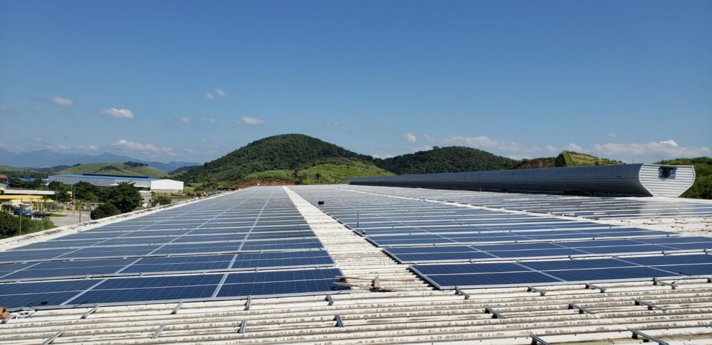 Usina solar fotovoltaica UFV KWP 01 da KWP Energia Solar no Rio de Janeiro