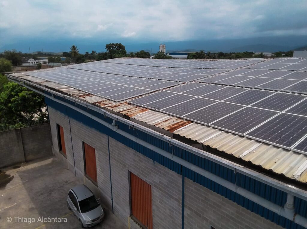 Usina solar fotovoltaica UFV KWP 02 da KWP Energia Solar no Rio de Janeiro