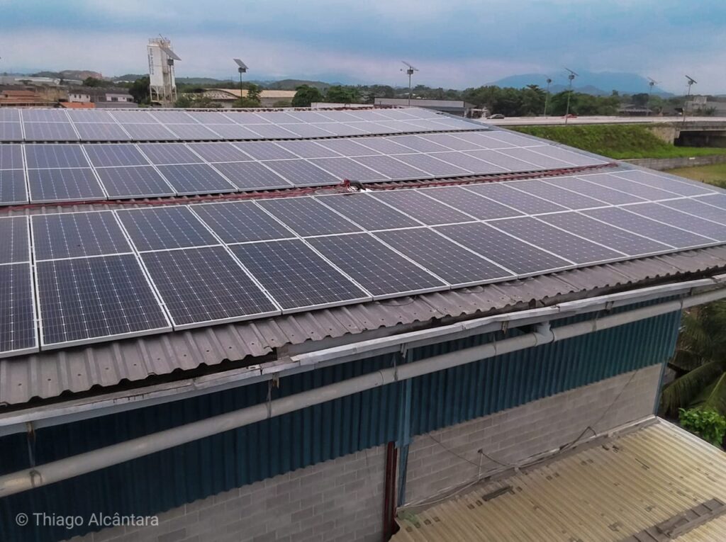 Usina solar fotovoltaica UFV KWP 02 da KWP Energia Solar no Rio de Janeiro